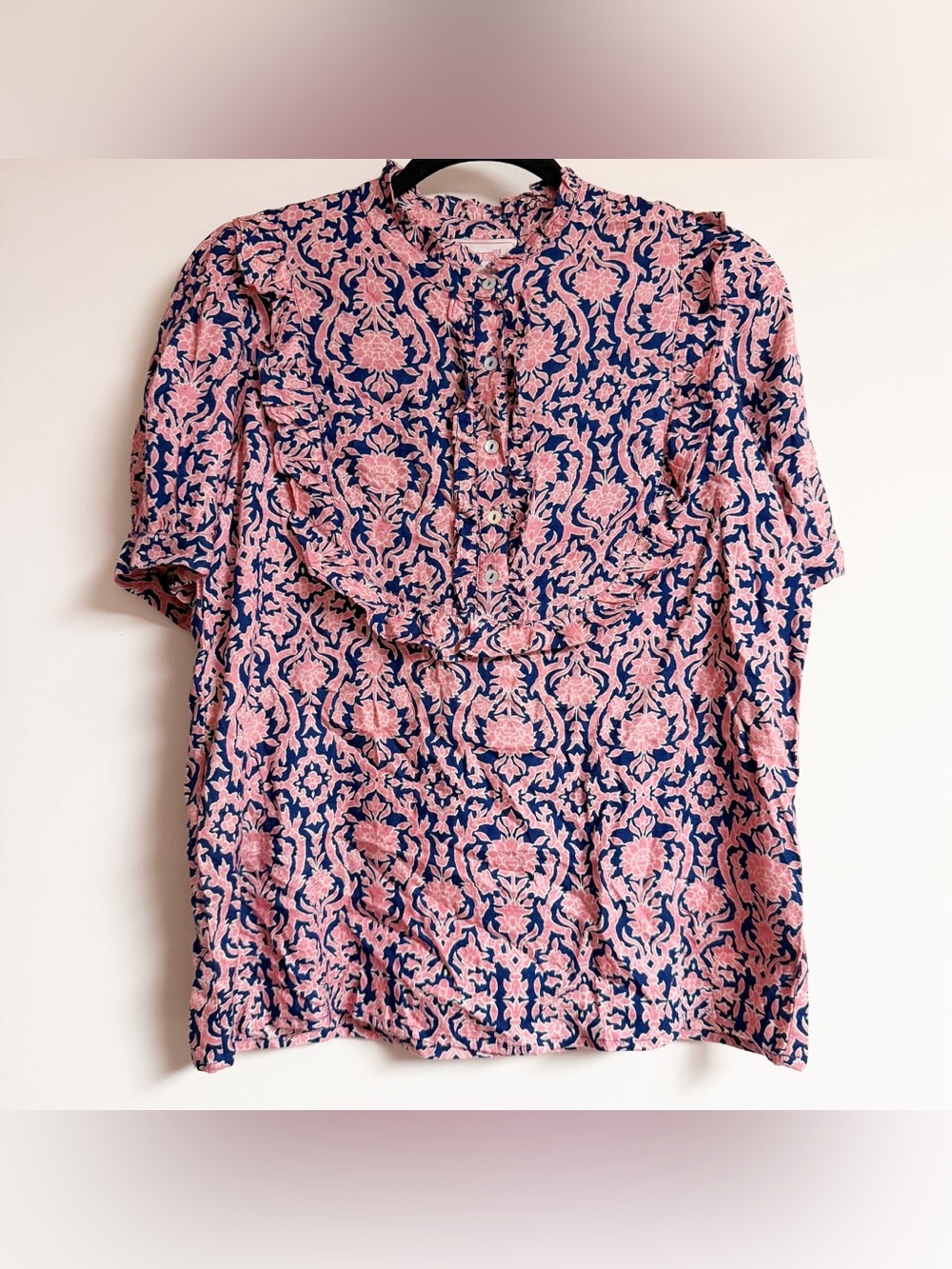 BANJANAN Floral Blouse Size Small